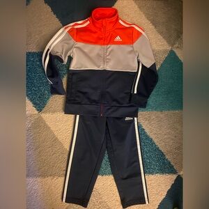 Adidas toddler 4t track suit